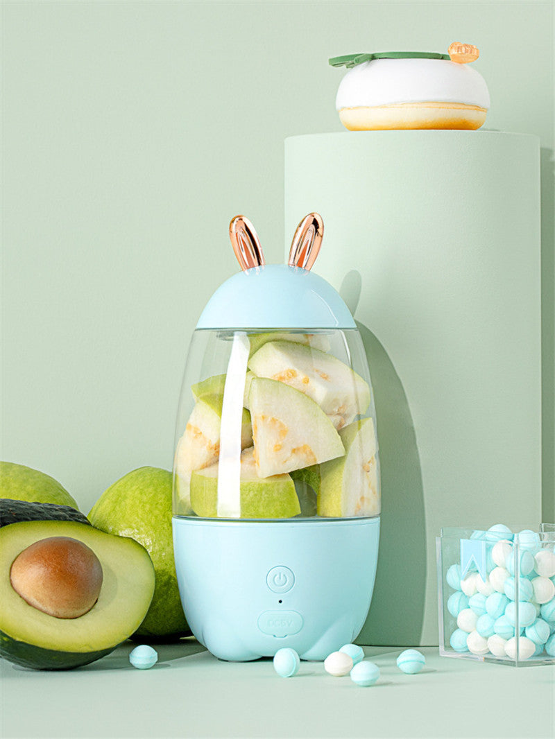 Portable Blender & Juicer – USB Rechargeable Mini Smoothie Maker (400ml)