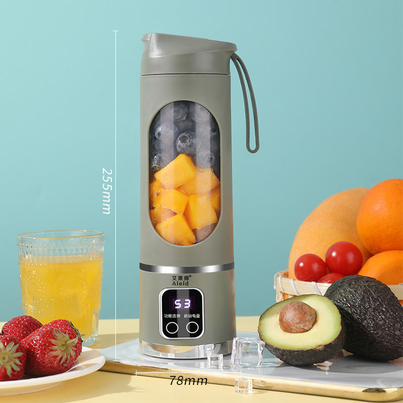 LXIRA™ Ice-Crush Portable Blender – 12-Blade High Power, 450ml