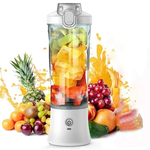 LXIRA Portable Blender 600ml – Rechargeable Smoothie Maker with 6 Blades