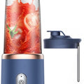 6-Blade Portable Blender – USB Rechargeable Mini Juicer Cup (400ml, 140W)